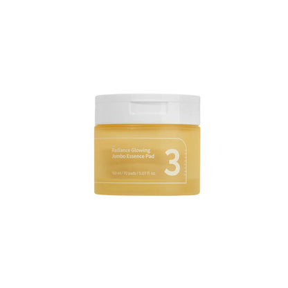 numbuzin No.3 Radiance Glowing Jumbo Essence Pad 70 Pads - 150ml