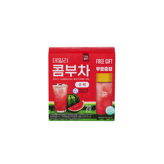 Danongwon Daily Kombucha Watermelon - 20 Sticks + Bottle