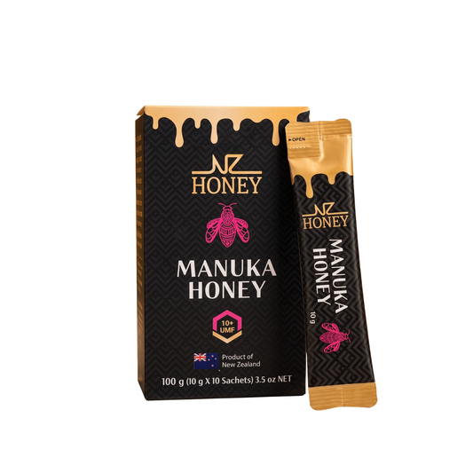 I'm Healing NZ Honey Manuka Honey Queen Bee UMF 10+ MGO 263+ - 10 Sticks