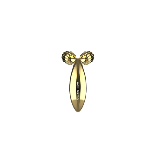 Wellderma Face Lifting Compact Roller - Gold