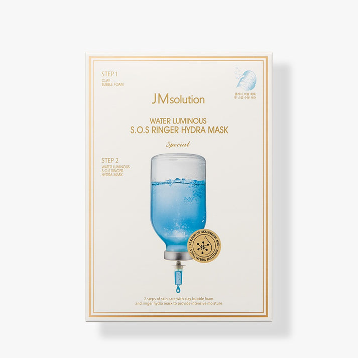 M Beauty + JMSolution water luminous s.o.s ringer hydra mask special ...