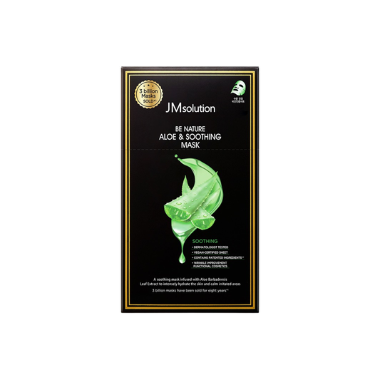 JMsolution Be Nature Aloe & Soothing Mask - 10 ea