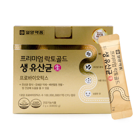 IL-YANG Premium Lactogold ALIVE FAMILY PROBIOTICS POWDER - 2g x 30 sticks
