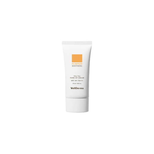 Wellderma Pumpkin Vita Tox Tone Up Cream - 50 ml
