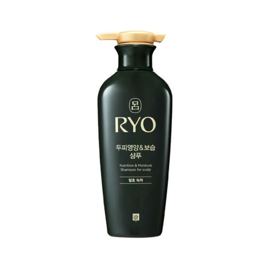 Ryo Nutrition & Moisture Shampoo for Scalp Fermented Green Tea - 400ml
