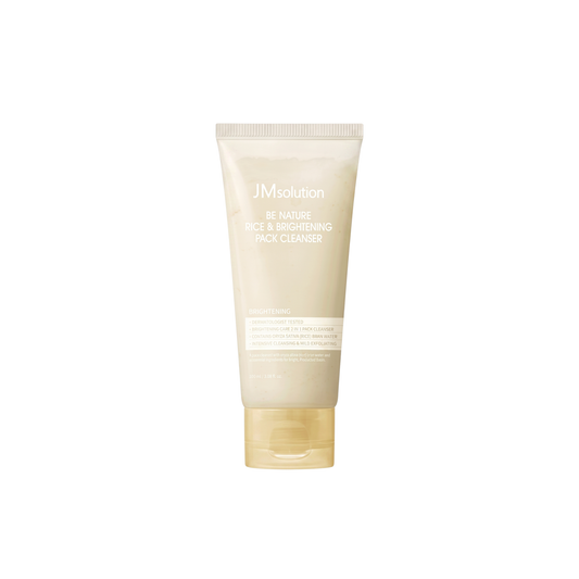 JMsolution Be Nature Rice &amp; Brightening Pack Cleanser - 100 ml