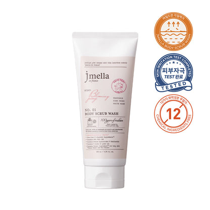 JMELLA B.PEONY BODY SCRUB WASH - 200ml