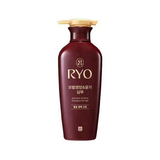Ryo Nutrition & Shine Shampoo for Hair Fermented Camellia Oil - 400ml