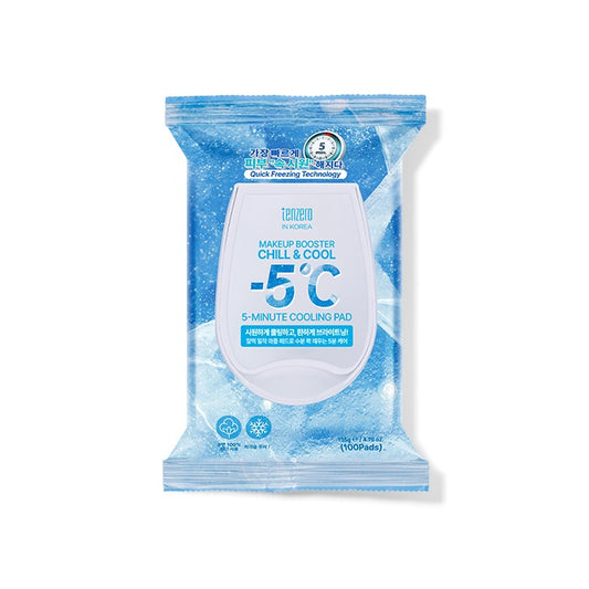 TENZERO MAKEUP BOOSTER 5MIN COOLING PAD - 100 Pads