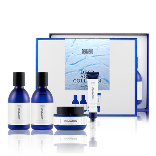 TENZERO AQUA COLLAGEN SKIN CAR - 4 SET