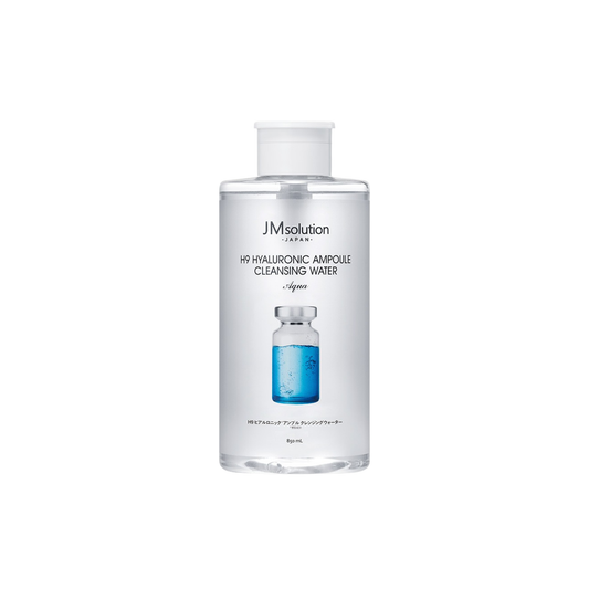 JMsolution H9 Hyaluronic Ampoule Cleansing Water Aqua - 850 ml