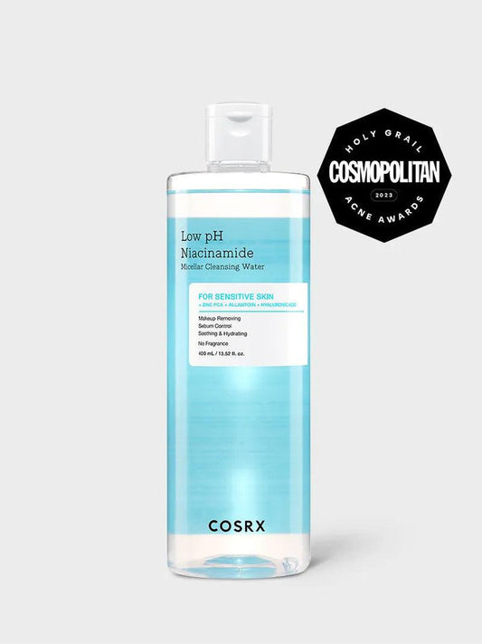 COSRX low ph niacinamide micellar cleansing water 400ml - 400ml