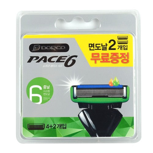 DORCO PACE 6 RAZOR REFILL