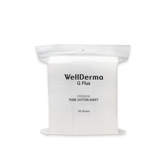 WellDerma - G Plus Premium Pure Cotton Sheet - 165sheets