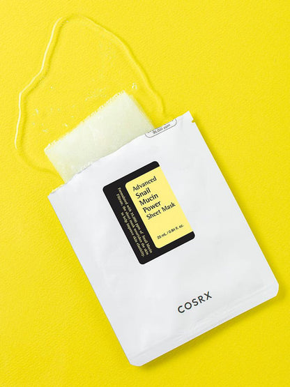 COSRX advanced snail mucin power sheet mask 1ea - 25mL x 10ea