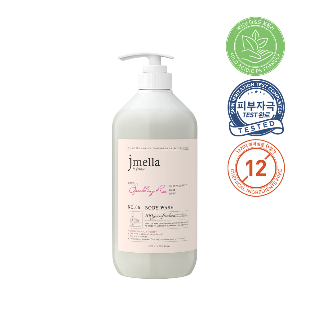 Jmella Sparklin Rose Body Wash - 1000ml