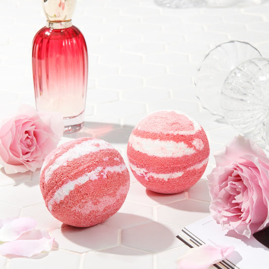 JMELLA SPARKLI.ROSE BATH BOMB - 200g*2ea