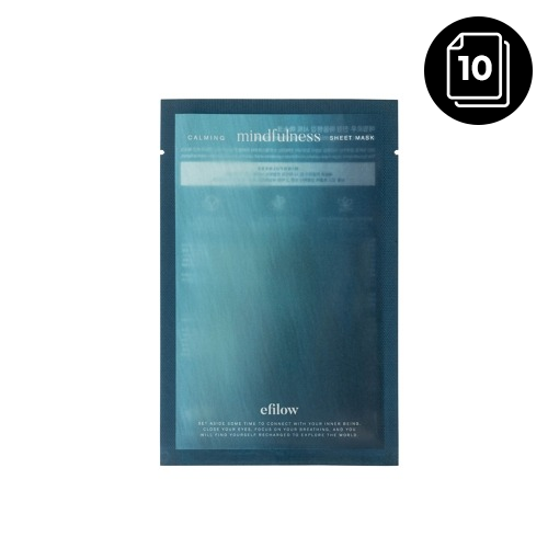 efilow Calming Mindfulness Sheet Mask 10ea