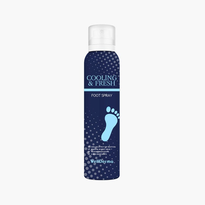 Wellderma Cooling & Fresh Foot Spray 180ml