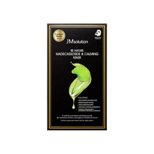 Jmsolution Be Nature Madecassoside & Calming Mask - 10 ea
