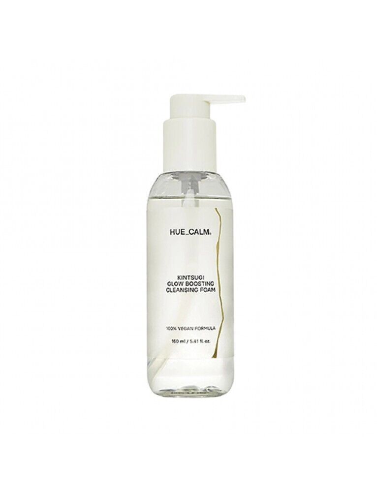 HUECALM Kintsugi Glow Boosting Cleansing Foam 160ml