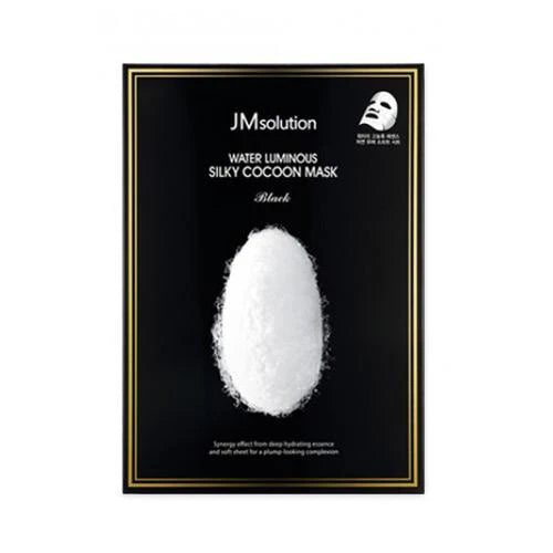 JMsolution Water Luminuous Silky Cocoon Black Mask - 35ml*10ea
