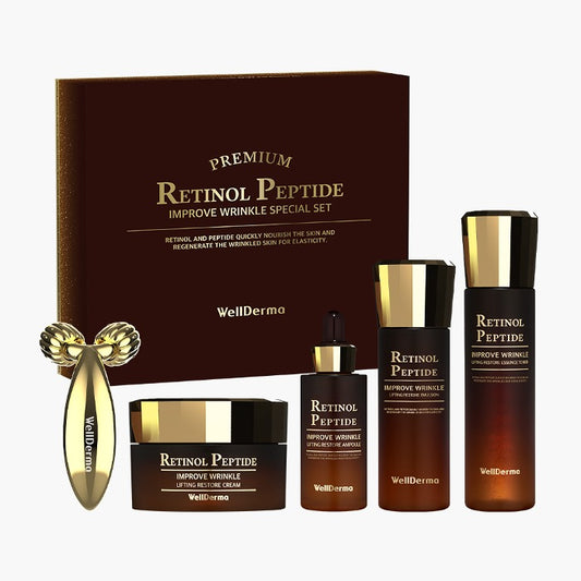 WellDerma premium RETINOL PEPTIDE IMPROVE WRINKLE SPECIAL SET