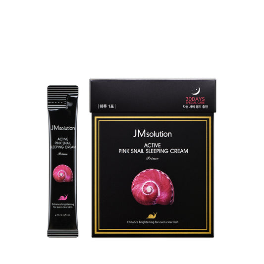 JMsolution Active Pink Snail Sleeping Cream Prime