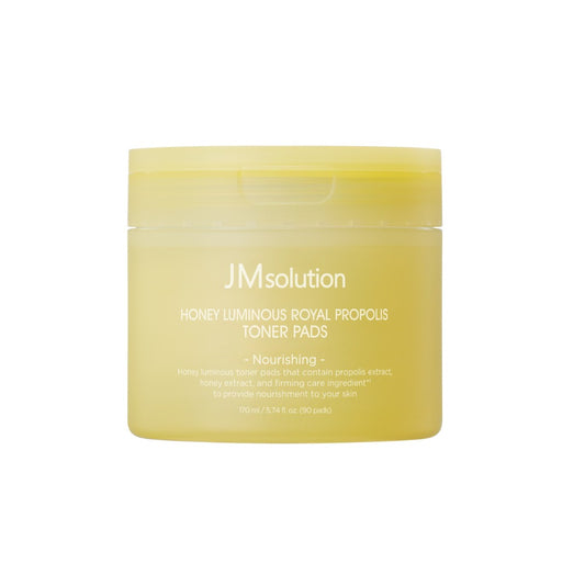 JMsolution HONEY LUMINOUS ROYAL PROPOLIS TONER PADS - Nourishing - 80ea