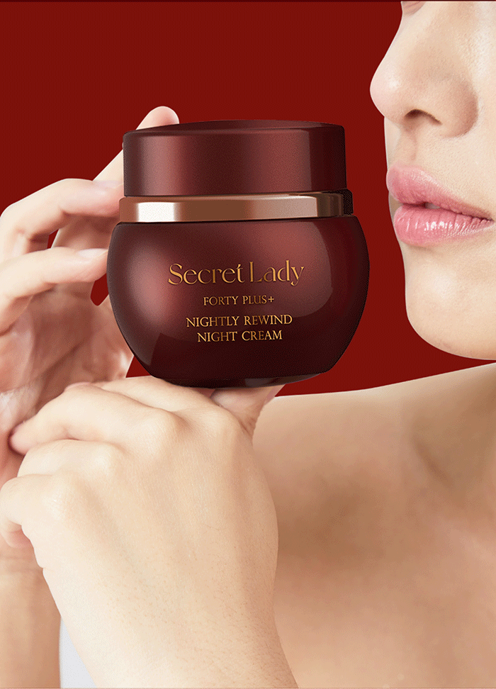 Secret Lady FORTY PLUS+ Nightly Rewind Night Cream - 50g